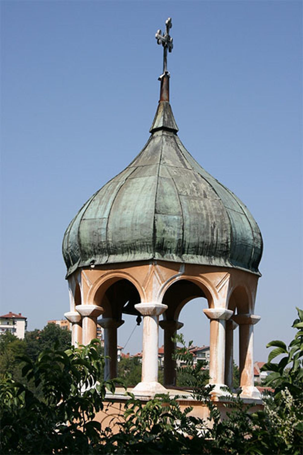 Le clocher de l'église