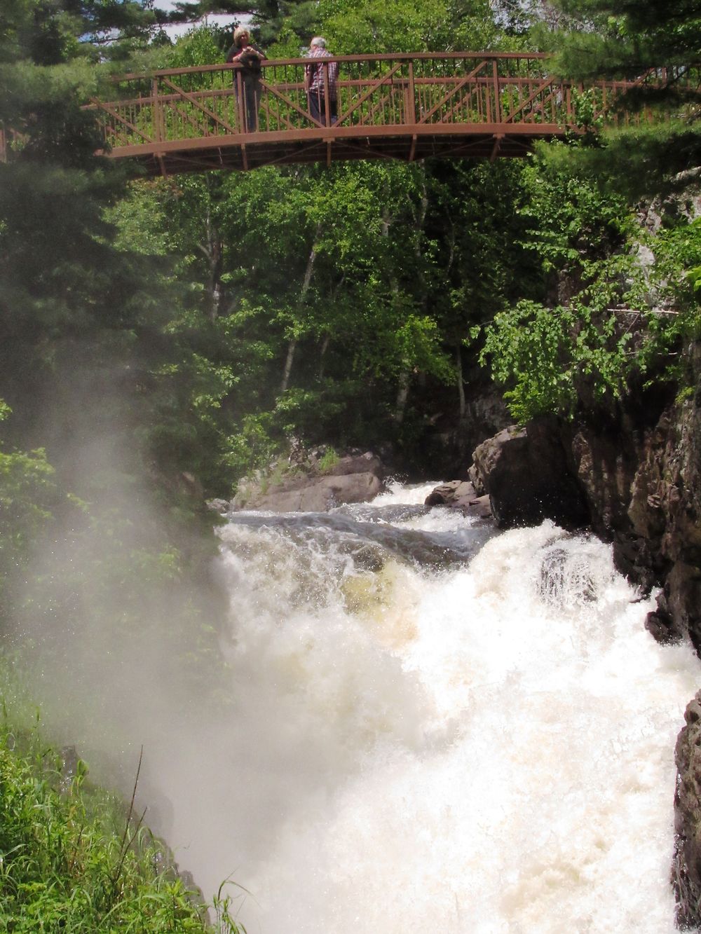 Chutes de Ste Ursule, Québec, Canada