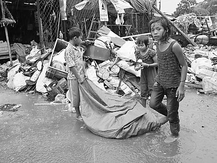 La favela de Sihanoukville