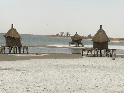 Greniers à sel à Palmarin, Sénégal