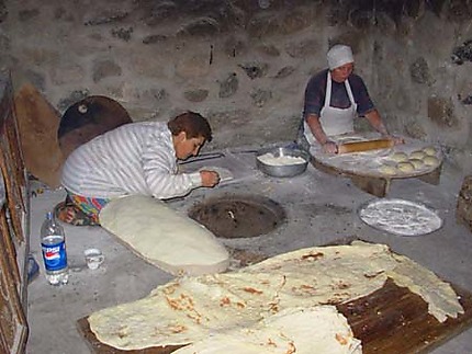 La fabrication du lavash