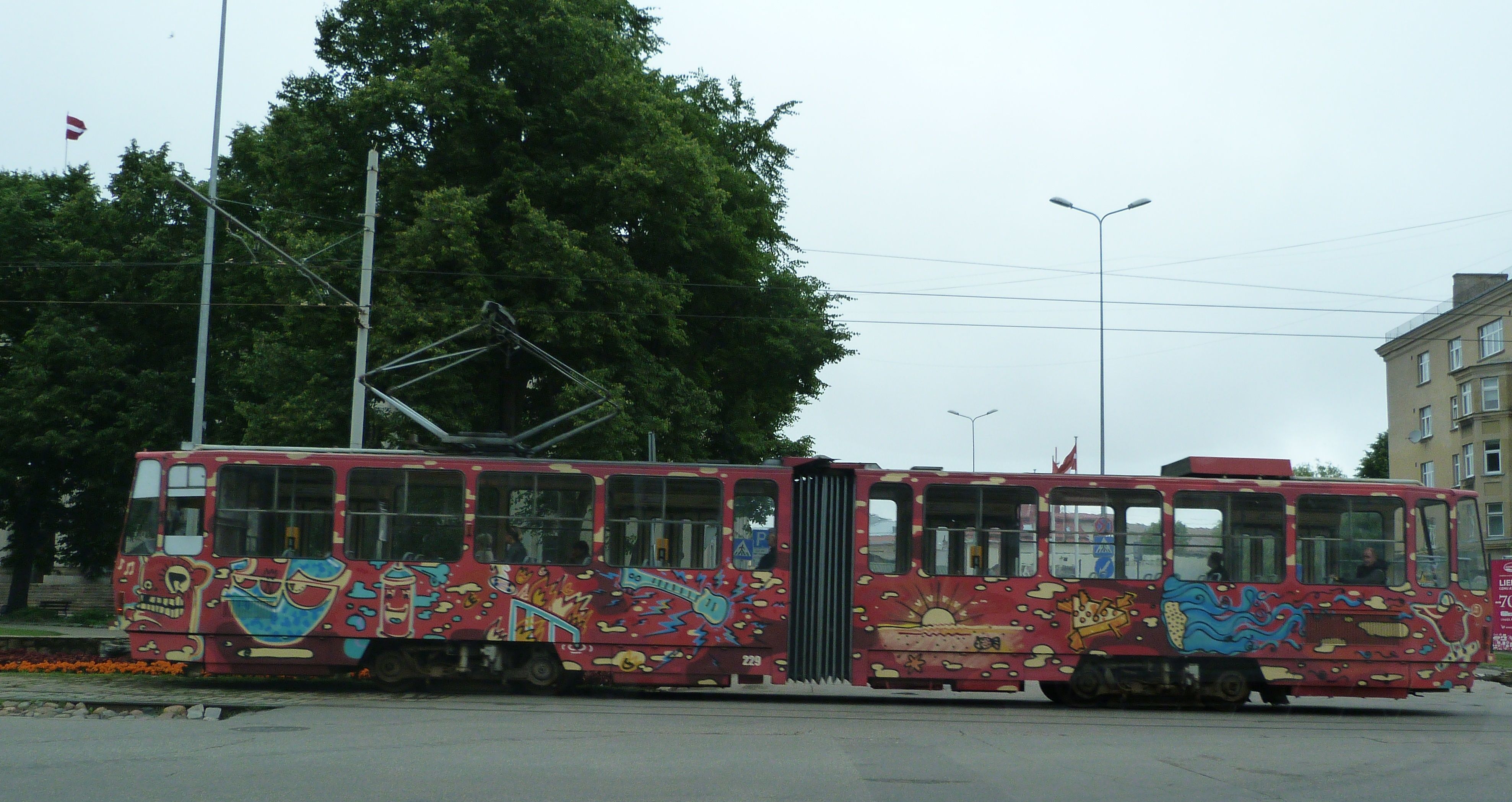 Bus à Liepaga