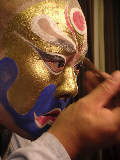 Maquillage avant spectacle Maquillage avant spectacle