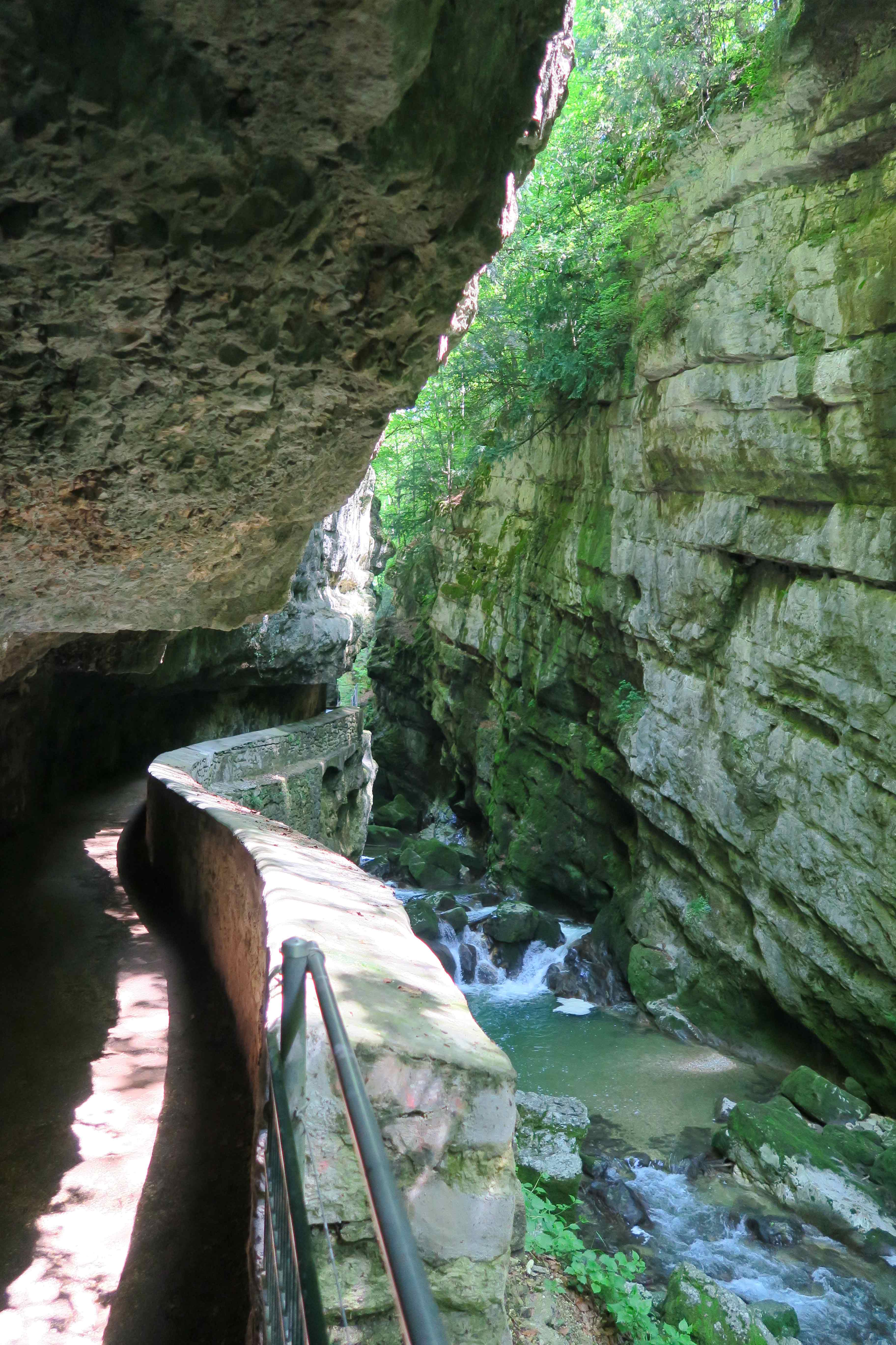 Les gorges du Taubenloch Les gorges du Taubenloch