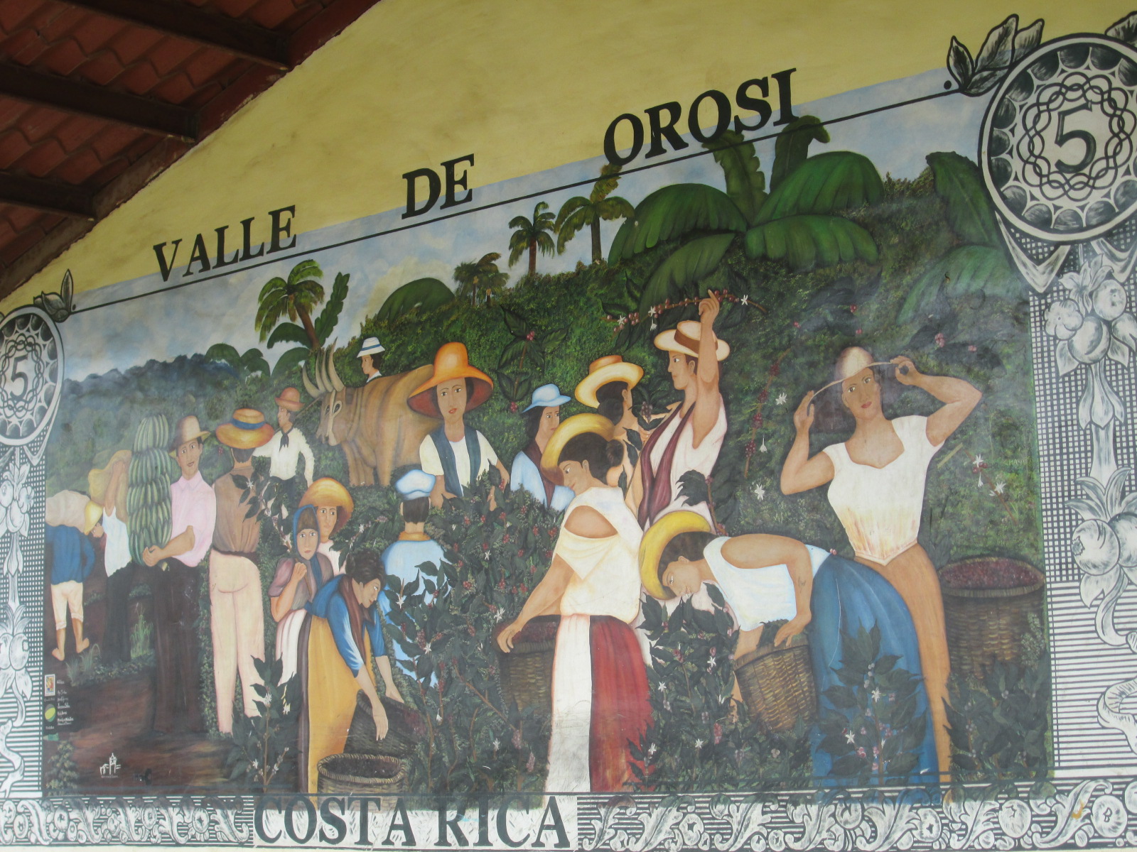 Peinture murale à Orosi Peinture murale à Orosi