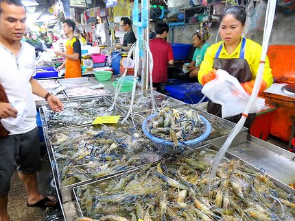 Marché aux poissons de Pattaya