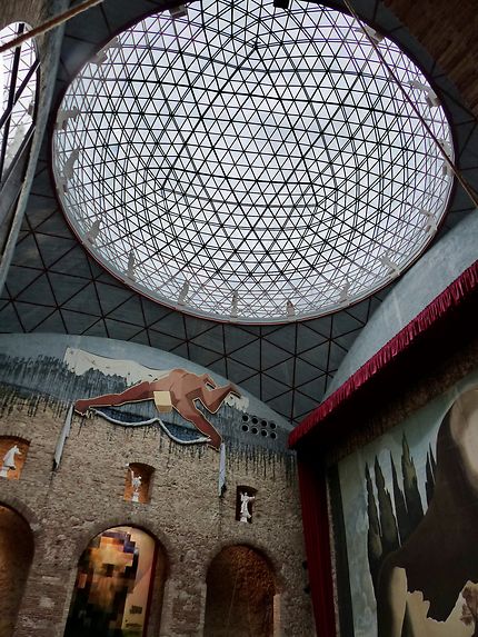 Sous le dôme du musée Dali Figueras