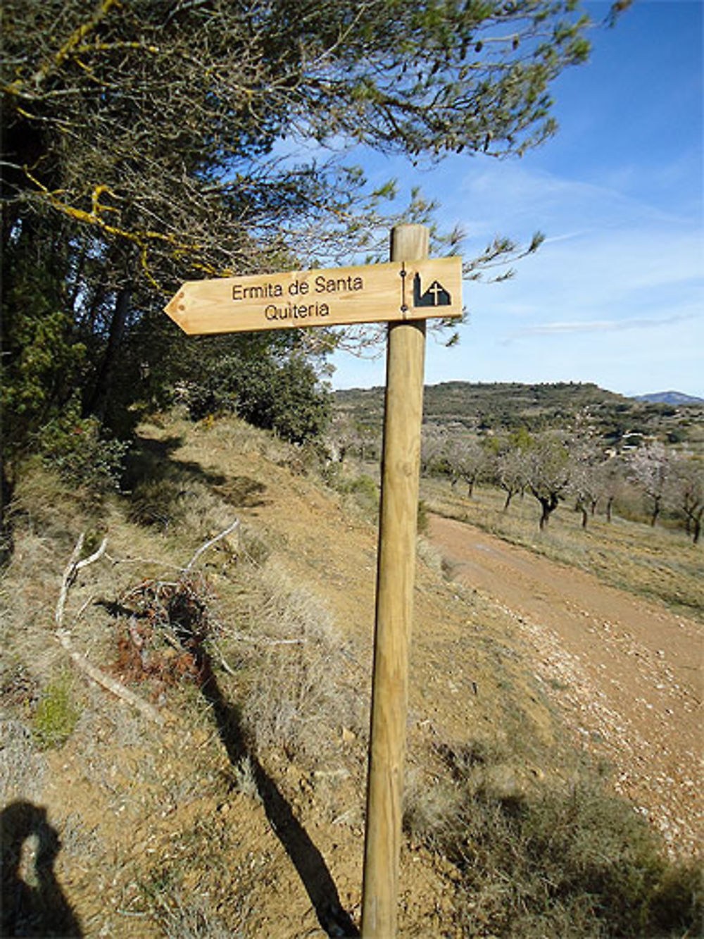 Les routes à Santa Eulalia de Gállego