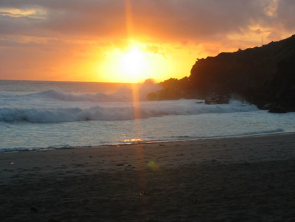 Coucher de soleil à Grand-Anse