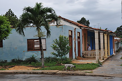 Une habitation dans le petit village de Viñales
