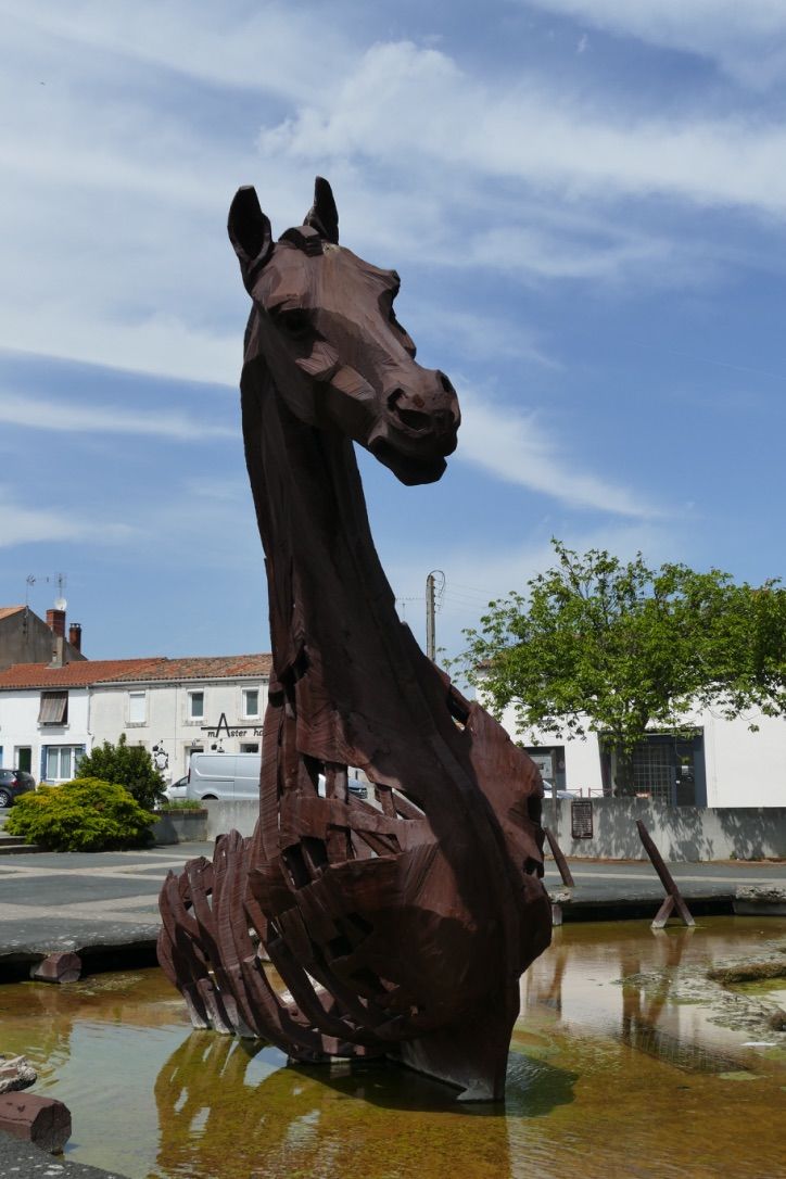 Sculpture "le Cheval"