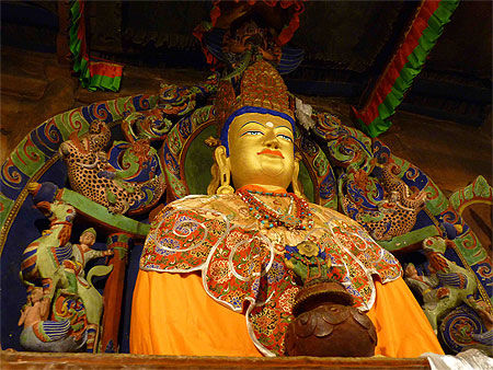 Bouddha - Monastère de Nechung Tara