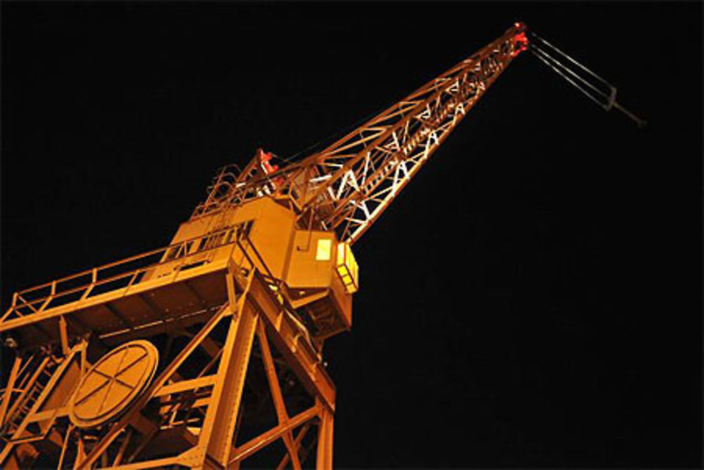 Monument historique la grue numéro 14 à Nice