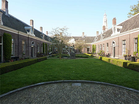 Het Teylers hofje Het Teylers hofje