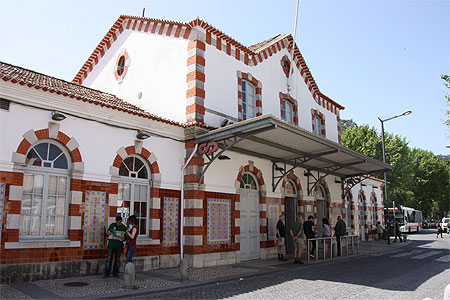 La jolie petite gare de Sintra La jolie petite gare de Sintra