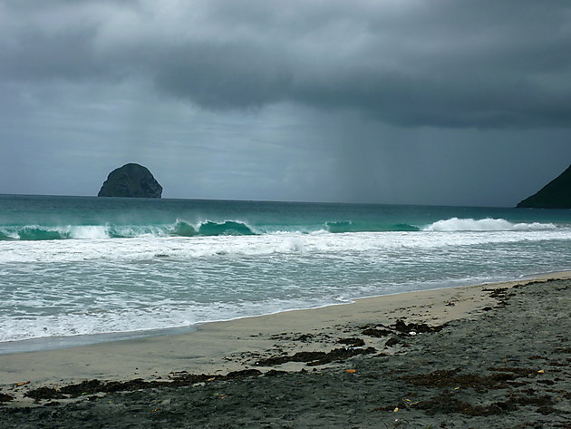 Plage du diamant : Plages : Mer : Le Diamant : Côte-sous-le-vent