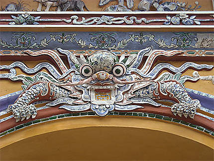 Cité impériale de Hue, détail d'une arche