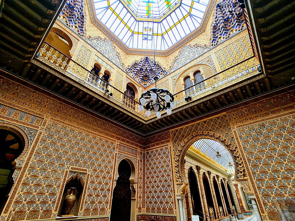 Magnifique détail Mauresque du casino 