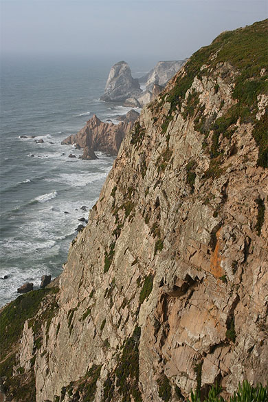 Les falaises de Cabo da Roca Les falaises de Cabo da Roca