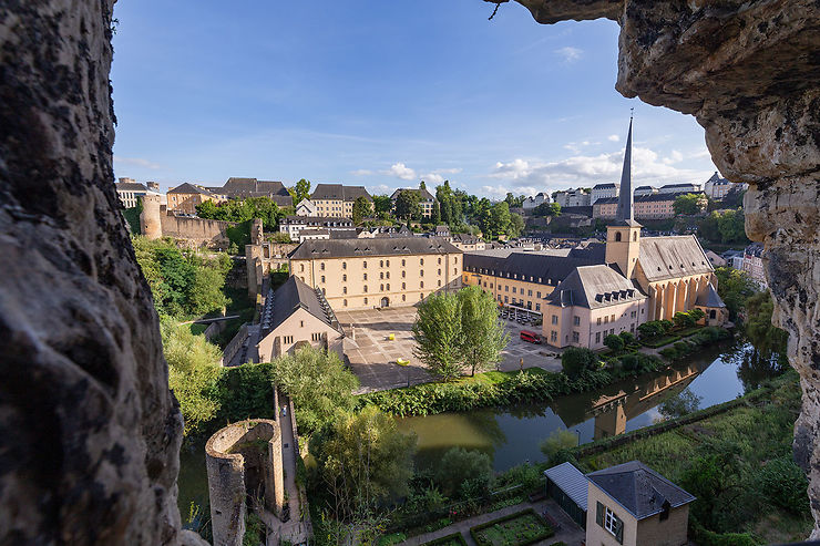 Casemates du Bock : ancien système de défense et belvédère sur la ville-basse