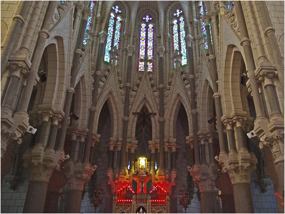 L'intérieur de la basilique : Eglise : Basilique Notre-Dame de Pitié