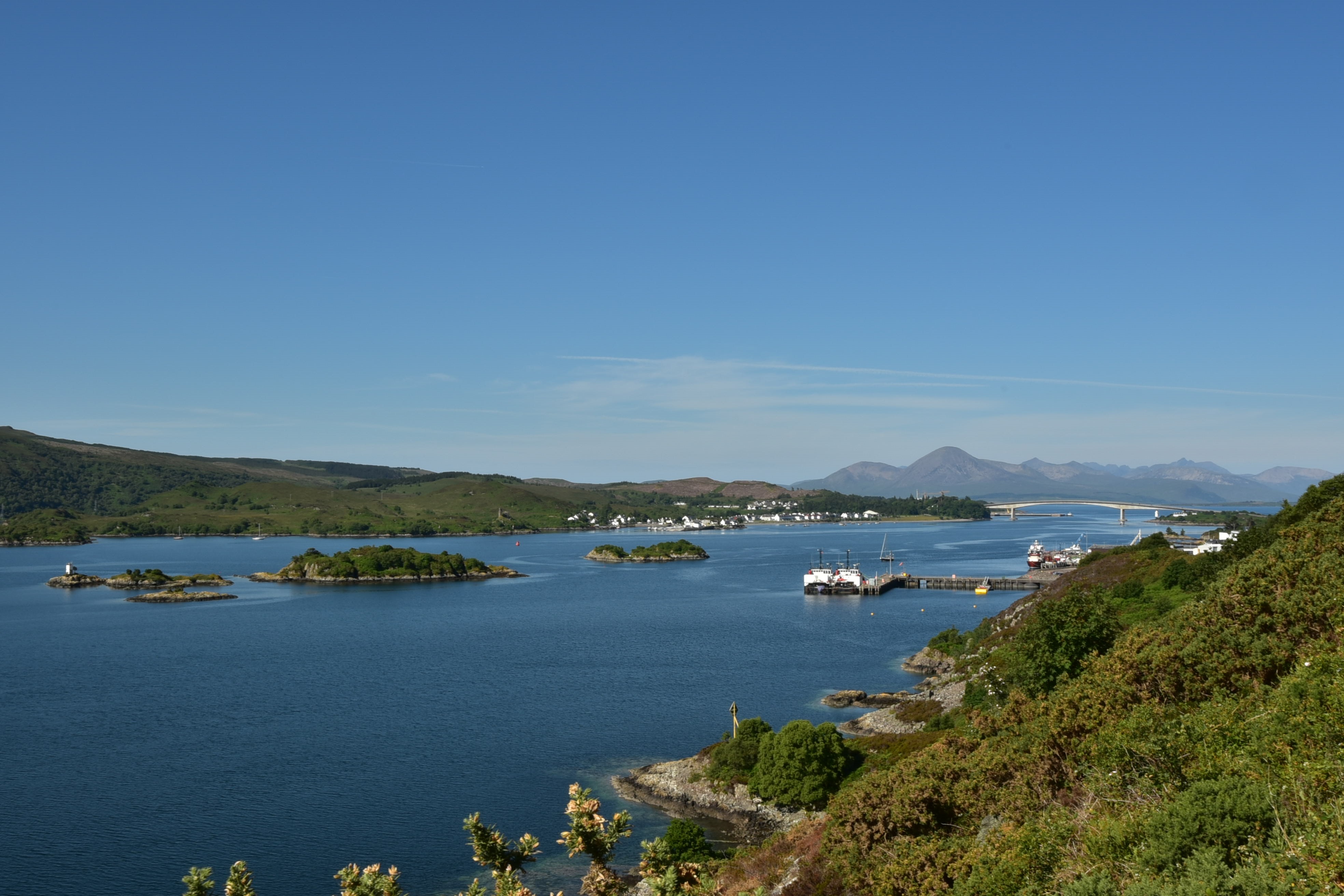 Île de Skye et le Skye Bridge Île de Skye et le Skye Bridge