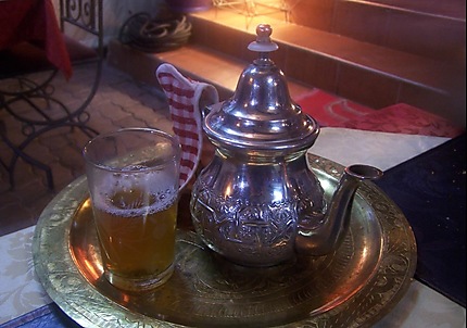 Thé à la menthe à Ouarzazate