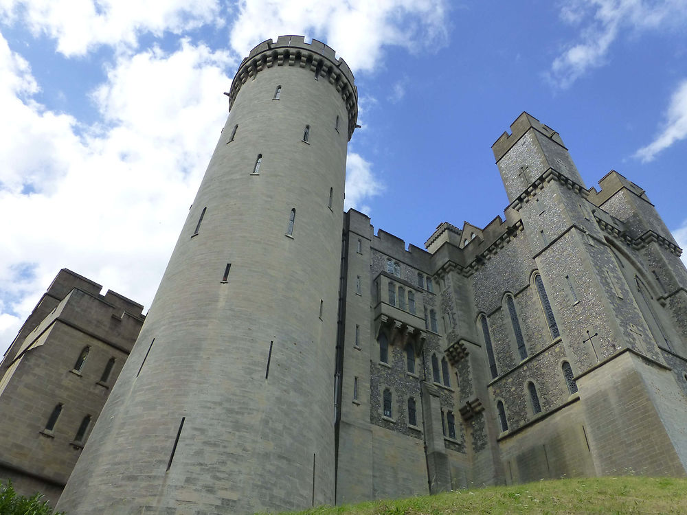 Au pied du Arundel castle