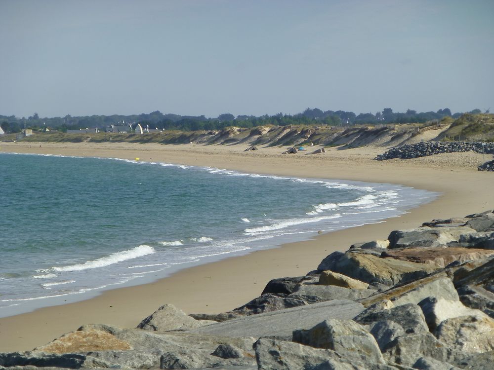 Vagues et vestiges de blockhaus, La Turballe