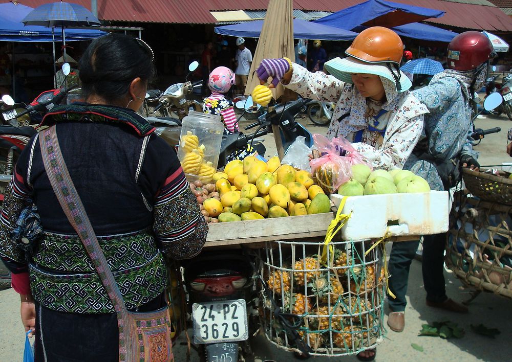 Marché à Lào Cai