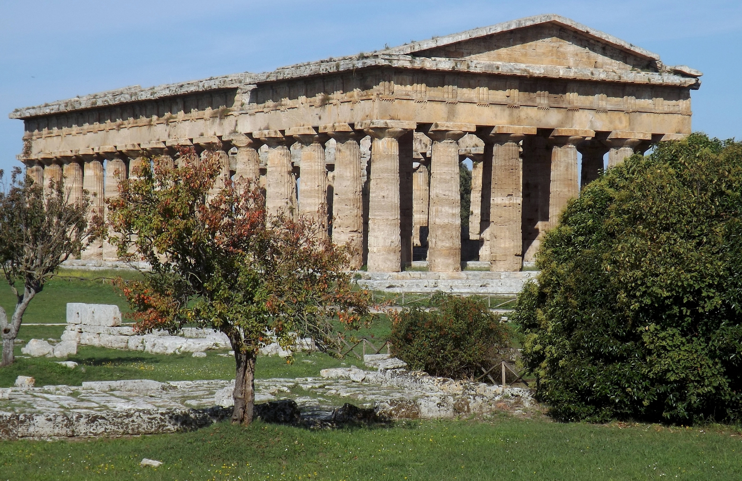 Temple grec de Paestum Temple grec de Paestum