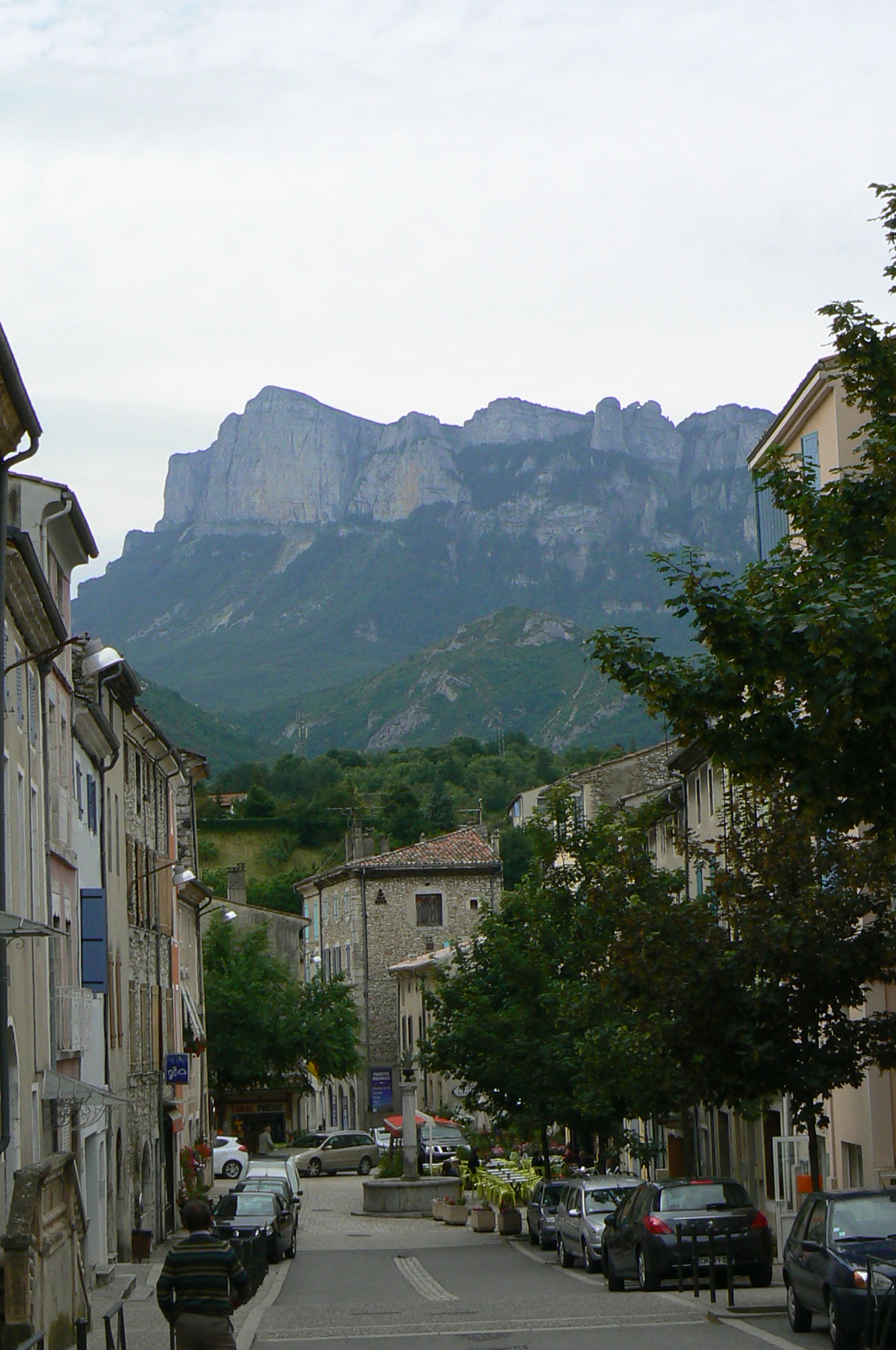 La petite ville de Saillans La petite ville de Saillans