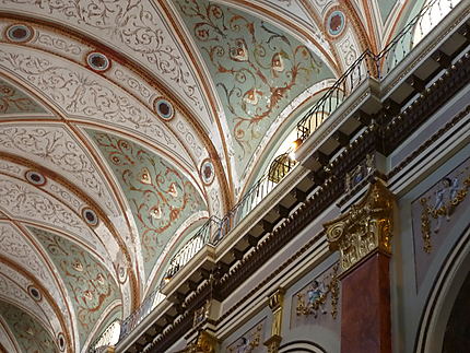 Cathédrale, détail de plafond