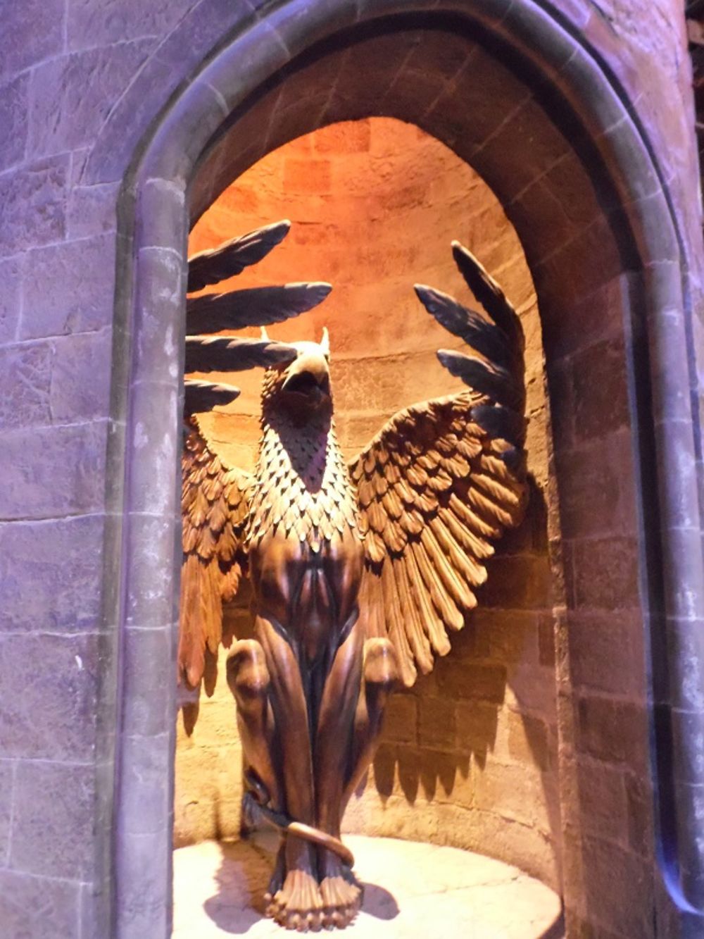 Entrée du bureau de Dumbledore