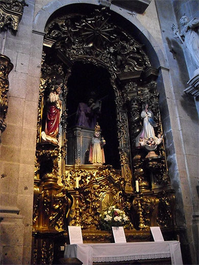 Igreja do Carmo : l'autel Igreja do Carmo : l'autel