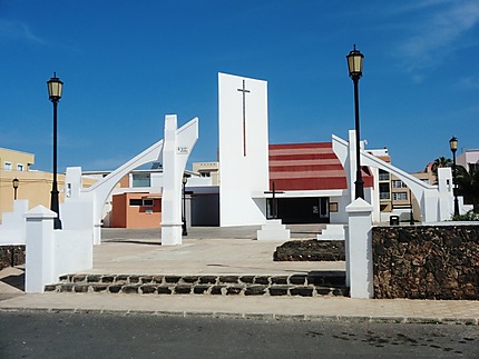L'église de Corralejo