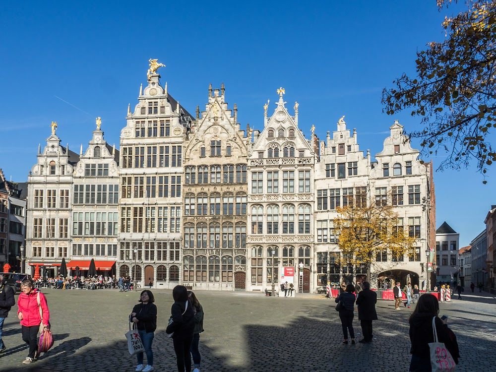 Anvers place de l'hôtel de ville