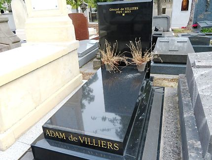 Tombe de Gérard De Villiers (romancier)