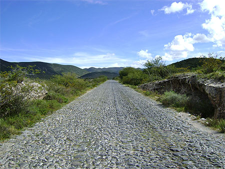 Route pavée Route pavée