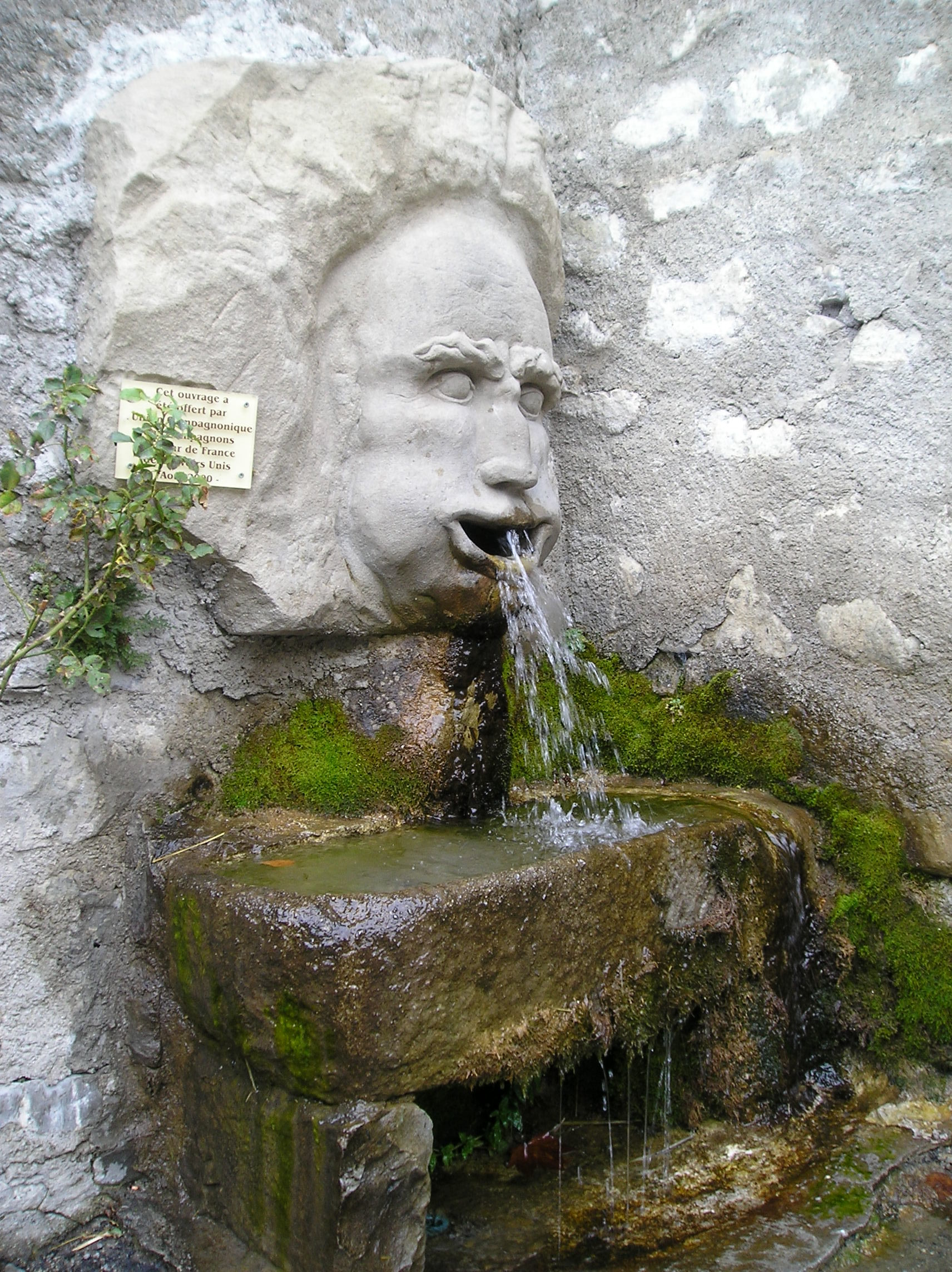 La belle fontaine de Colmars-les-Alpes