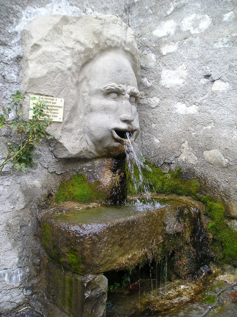 La belle fontaine de Colmars-les-Alpes