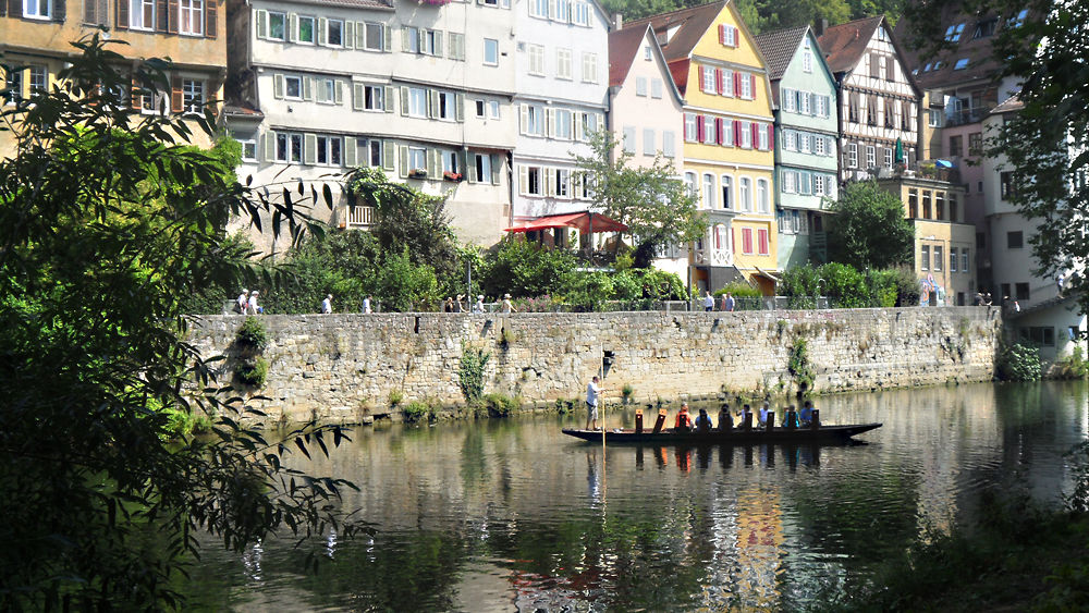 Tübingen - Balade sur le Neckar