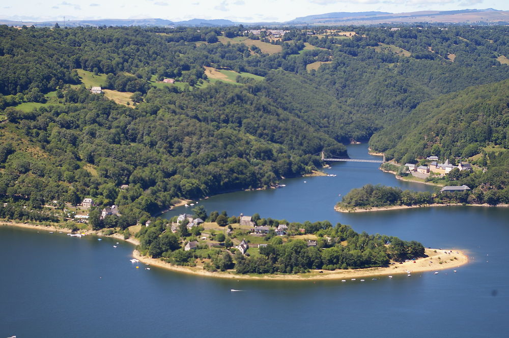 Thérondels, la pointe nord de l'Occitanie.