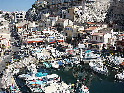 Petit port d'Endoume à Marseille