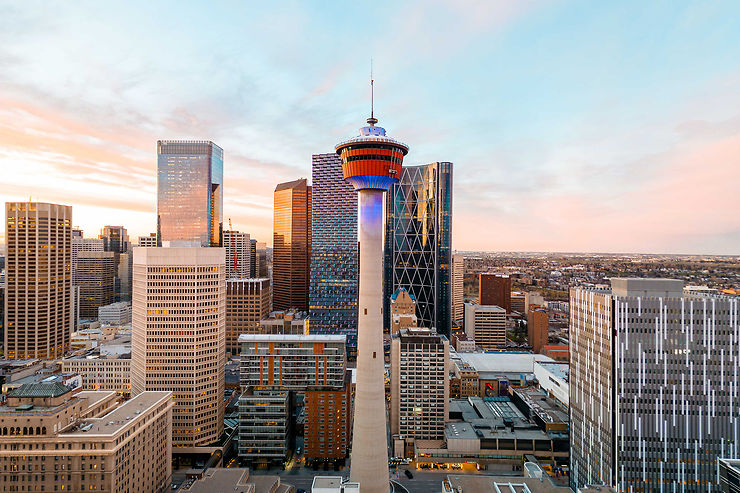 Monter au sommet de la Calgary Tower