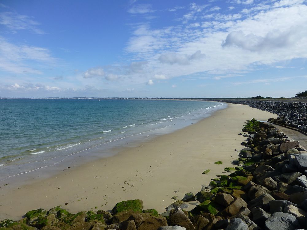 Partie sud de la plage de Pen Bron, La Turballe