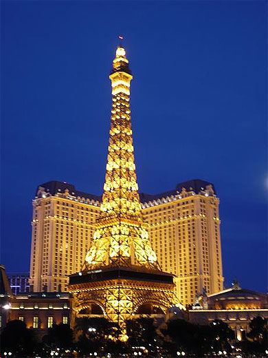 Tour Eiffel à Las Vegas
