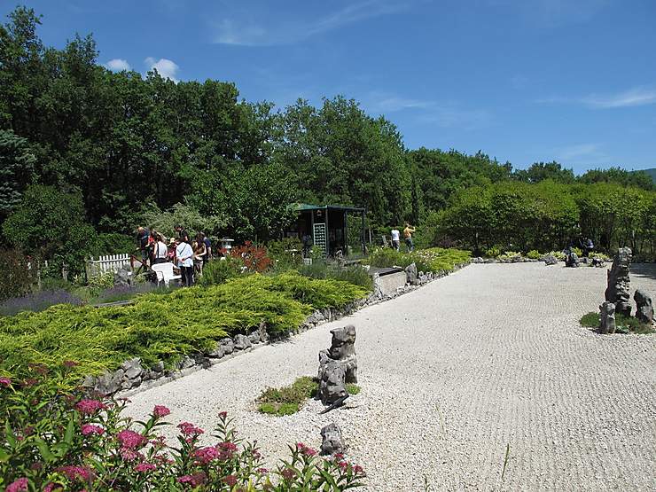 Jardin zen de Montvendre