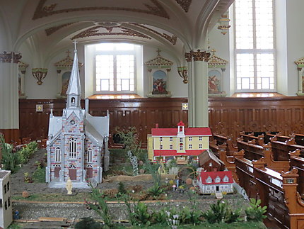 Les miniatures de l'église à Cap-Chat