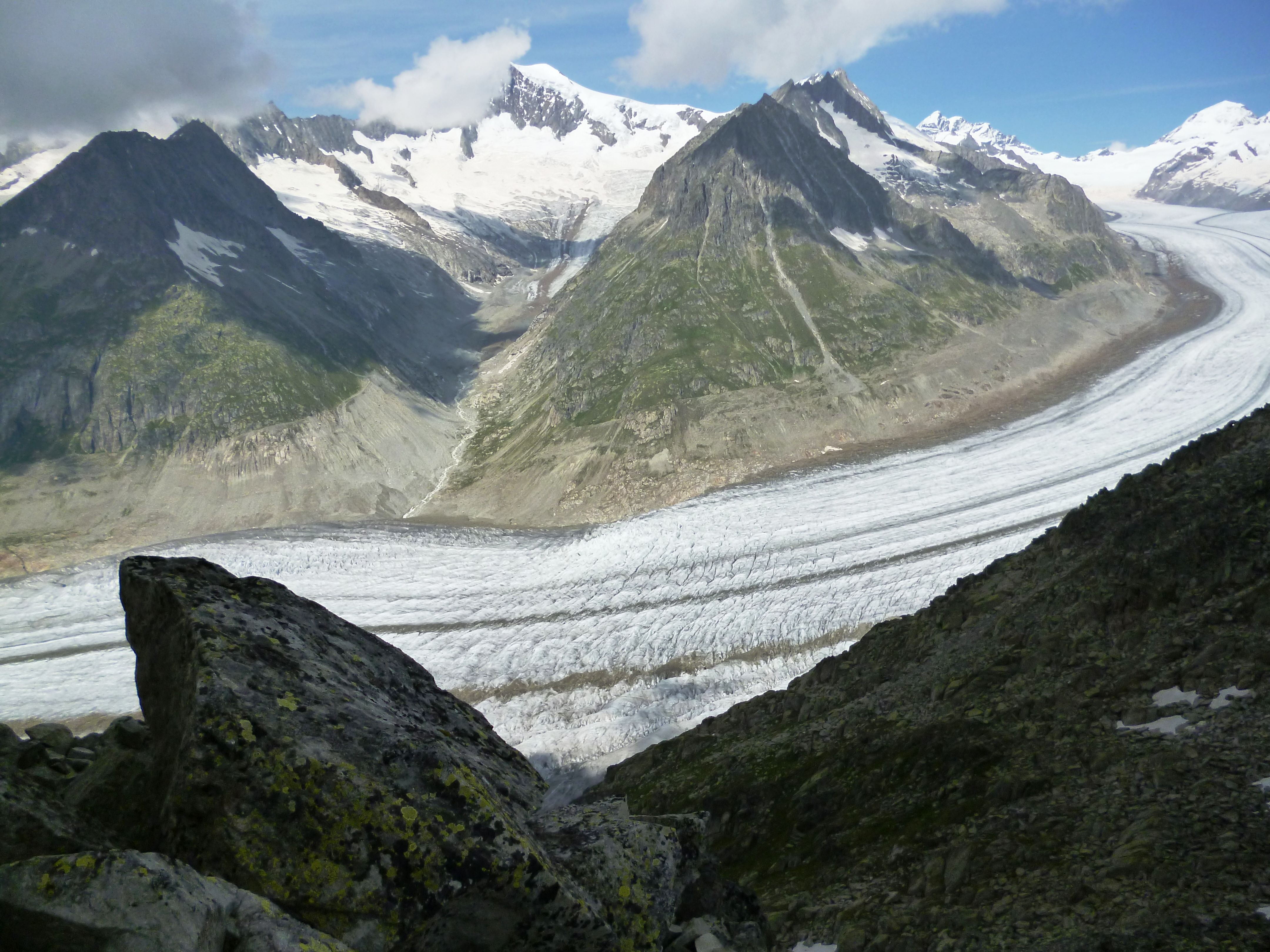 Le Glacier d'Aletsch, Valais, Suisse